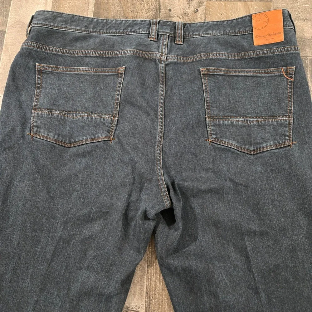 Tommy Bahama Sand Drifter Authentic Dark Wash Jeans Mens 42x30 Indigo Straight